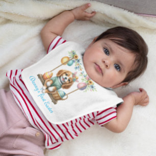 First Easter Boy Baby Bib