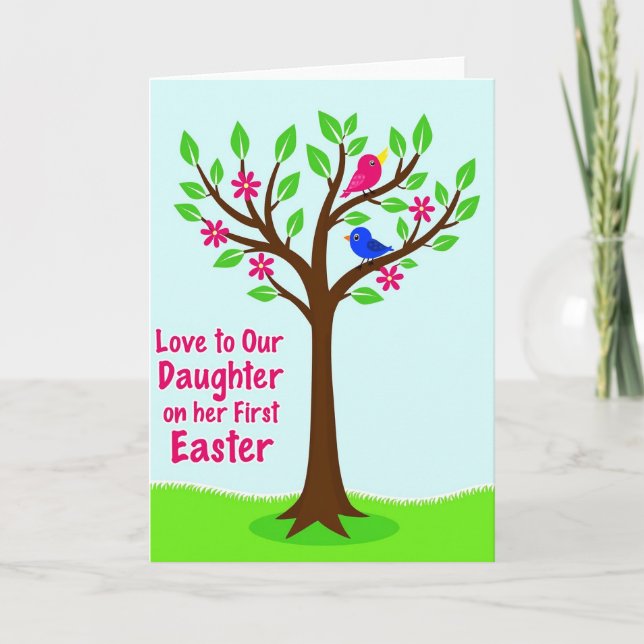 First Easter Daughter Love Card (Front)