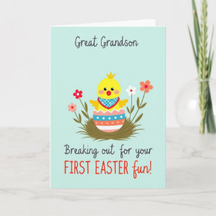 First Easter Fledgling Card