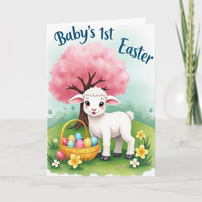 First Easter For Baby Card (Front)