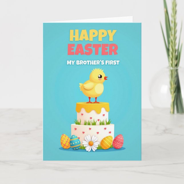 First Easter For My Brother Card (Front)