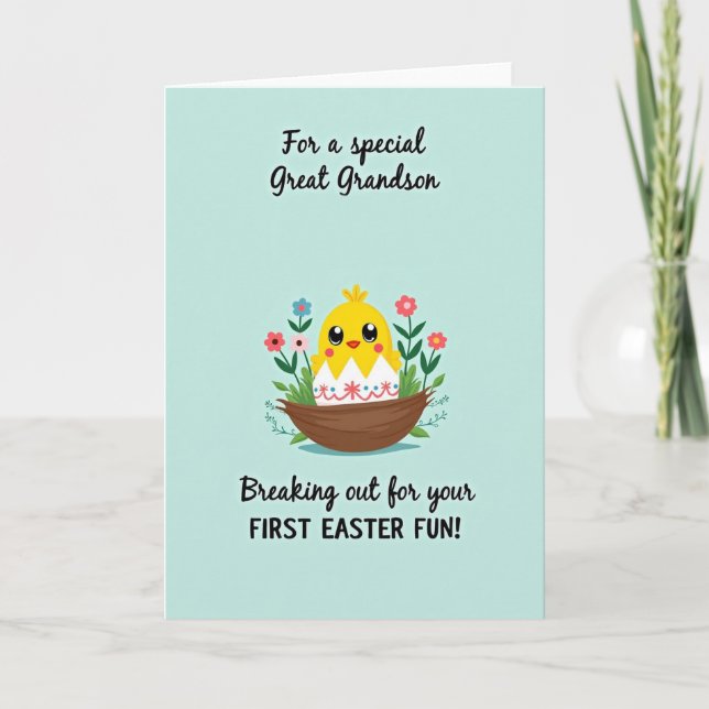 First Easter Fun Special Card (Front)