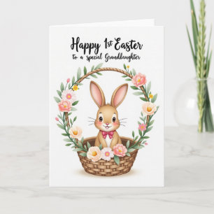 First Easter Granddaughter Card