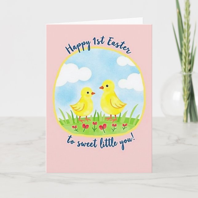 First Easter Sweetie Card (Front)