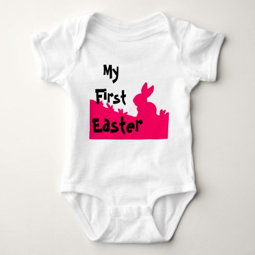 First Easter T_Shirt Baby Bodysuit