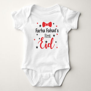 First Eid Personalized Baby Bodysuit