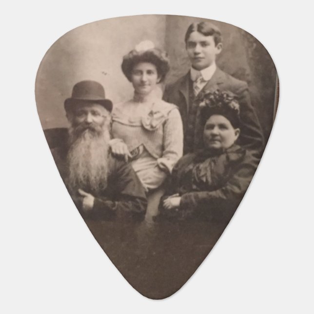 First Family Guitar Pick (Front)