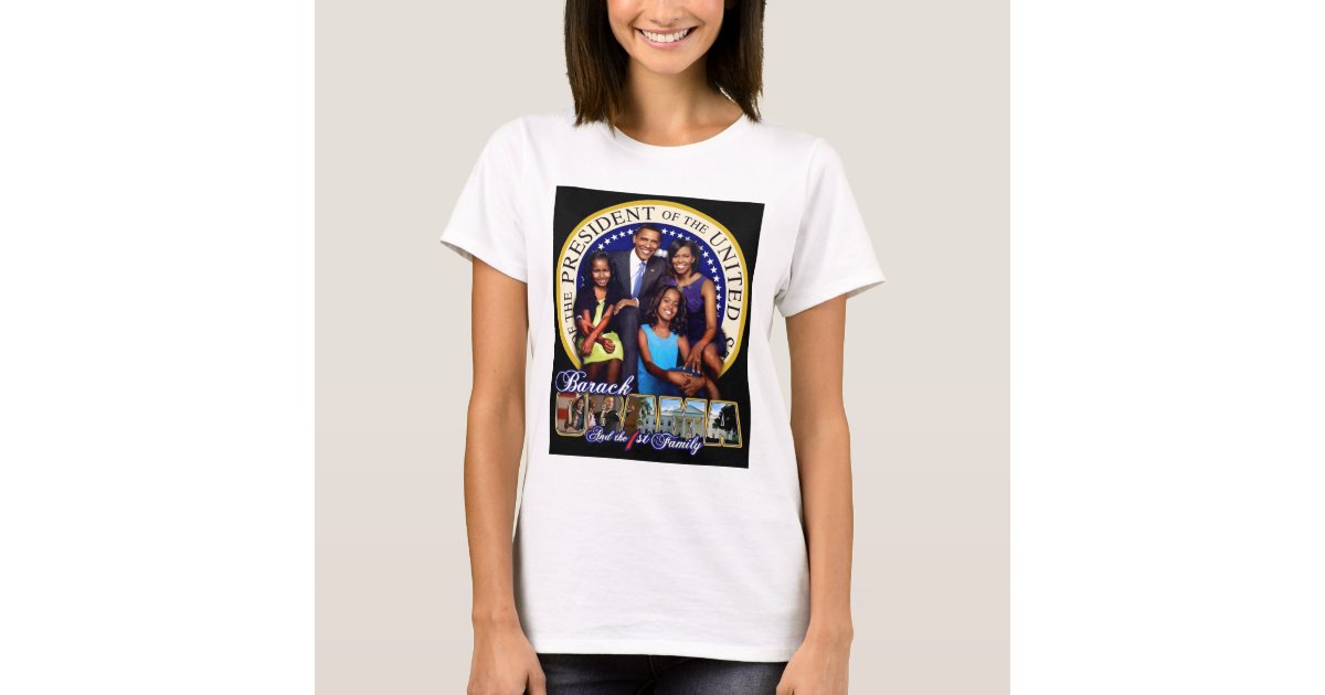 First Family Obama's T-Shirt | Zazzle