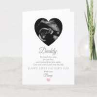 First Father’s Day Card from Bump - Scan Upload