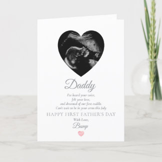 First Father’s Day Card from Bump - Scan Upload