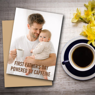 First Father’s Day Coffee Humor From Parents Card