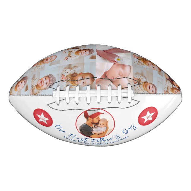 First Father’s Day Football Keepsake (Front)