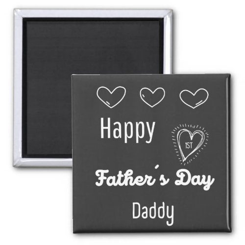 First Father S Day Without Dad Magnet