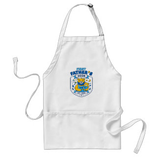 First Father's Day 2026 Best Cub Dad Adult Apron