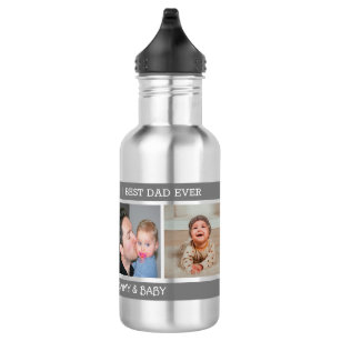 FATHERS DAY Gift Splosh Dad & Language Insulated Engraved Water Bottle Set 