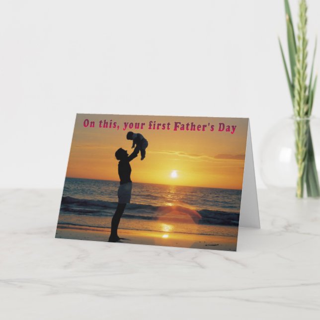 First Father's Day Card (Front)