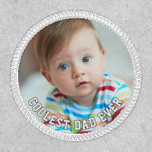 First Fathers Day Coolest Dad Ever Baby Photo Cool