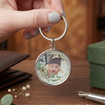 First Father's Day Custom Baby Photo | With Year
