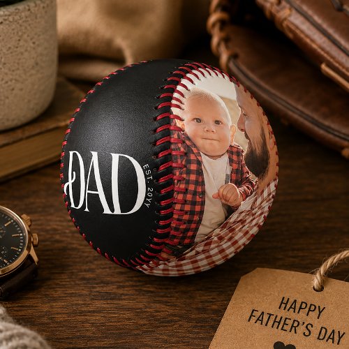 First Father's Day Dad Baseball