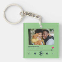 First Father's Day Dad Custom Photo Music Player