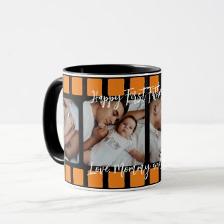 First Father's Day Film Strip Photo Grid New Dad