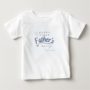First Father's Day Gift from Baby - Personalized T-Shirt