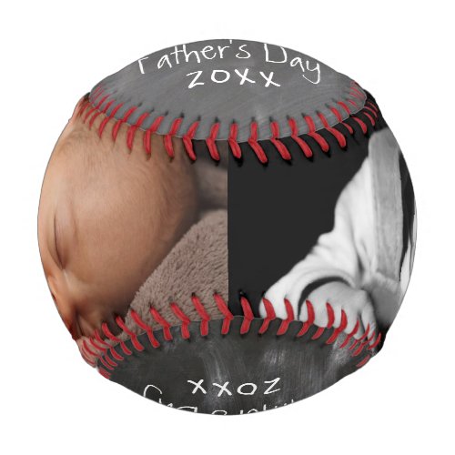 First Fathers Day Personalized One Of A Kind Baseball