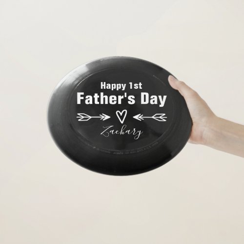 First Fathers Day Personalized Wham_O Frisbee