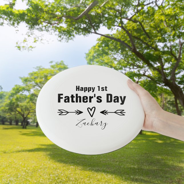 First Father's Day Personalized Wham-O Frisbee (https://www.zazzle.com/first_fathers_day_personalized_wham_o_frisbee-256747104791759826)