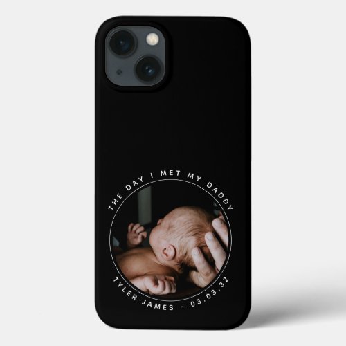 First Fathers Day Photo  iPhone 13 Case
