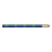 First Fibonacci Plaid Nerdy Math Tartan Pencil (Back)