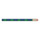 First Fibonacci Plaid Nerdy Math Tartan Pencil (Rotated 90)