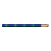 First Fibonacci Plaid Nerdy Math Tartan Pencil (Front)