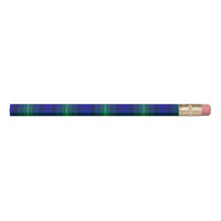 First Fibonacci Plaid Nerdy Math Tartan Pencil