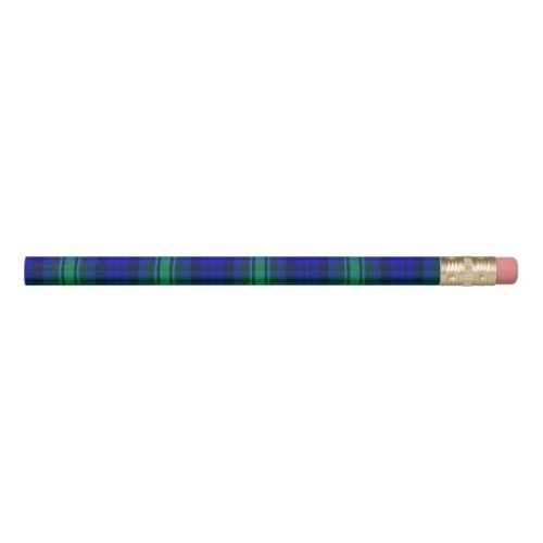 First Fibonacci Plaid Nerdy Math Tartan Pencil