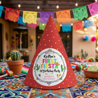 First Fiesta Colorful Mexican 1st Birthday Party