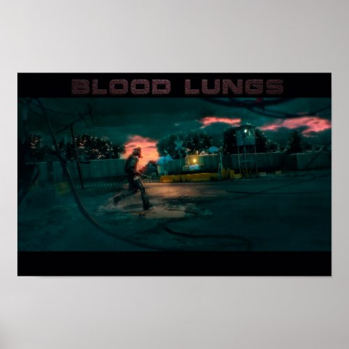 First Film Image of Blood Lungs Poster