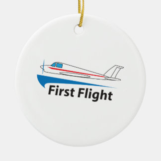 FIRST FLIGHT CERAMIC ORNAMENT
