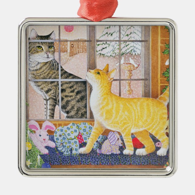 First Footing Metal Ornament (Front)