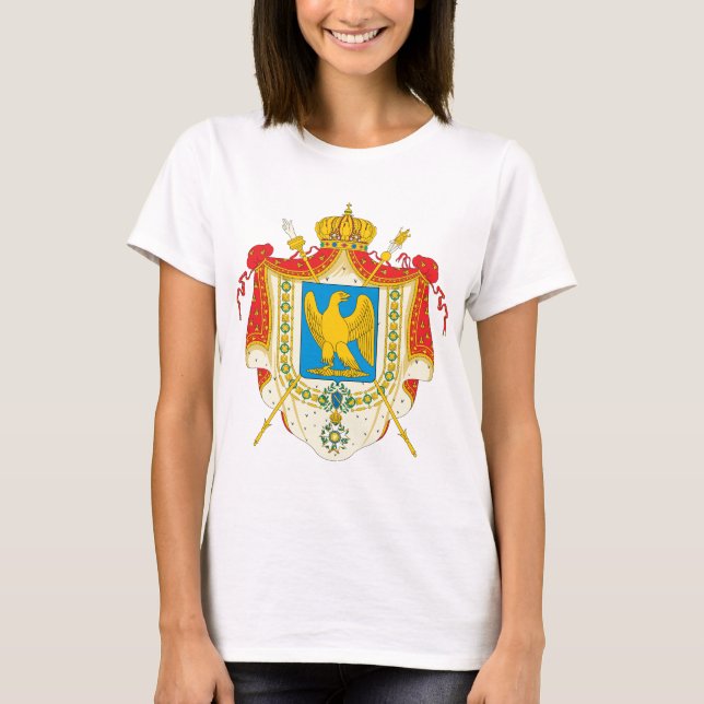 First French Empire Coat of Arms (1804) T-Shirt (Front)