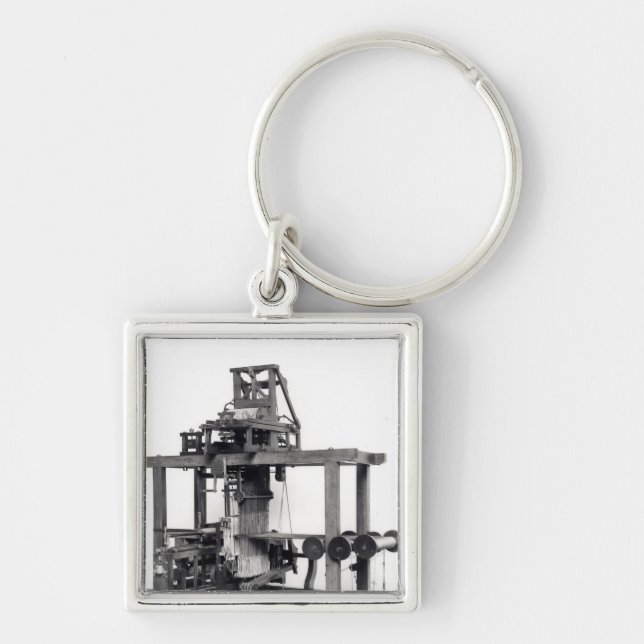 First fully automated loom keychain (Front)