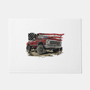First gen pickup truck old truck vintage truck doormat