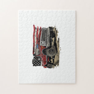 First gen pickup truck old truck vintage truckFirs Jigsaw Puzzle