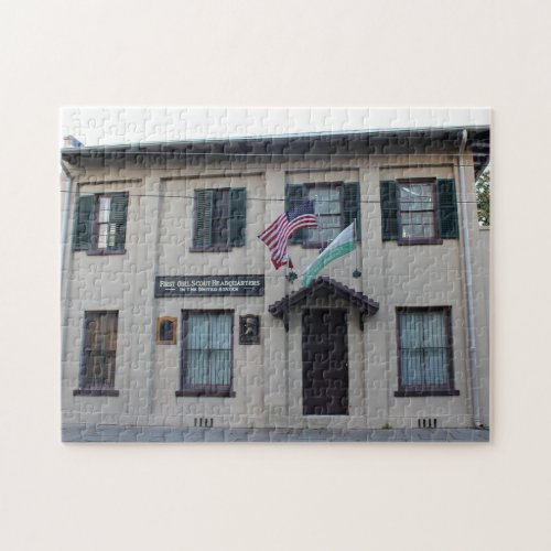 First Girl Scout Headquarters Jigsaw Puzzle