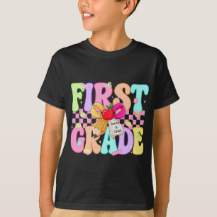 First Grade Back To School Preppy 1st Grade  T-Shirt