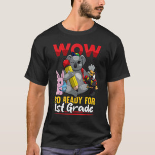 First Grade Back To School Squad Student Teacher C T-Shirt