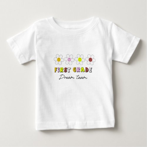 First grade dream team t_shirt