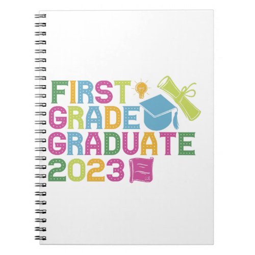 First Grade Graduate 2023 Graduation Vacation Gift Notebook