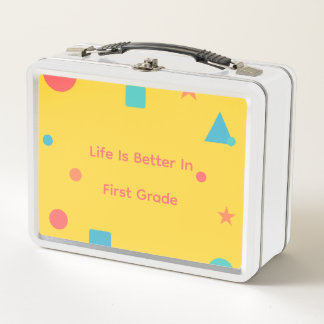 First Grade Lunch Box