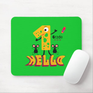First grade mouse pad